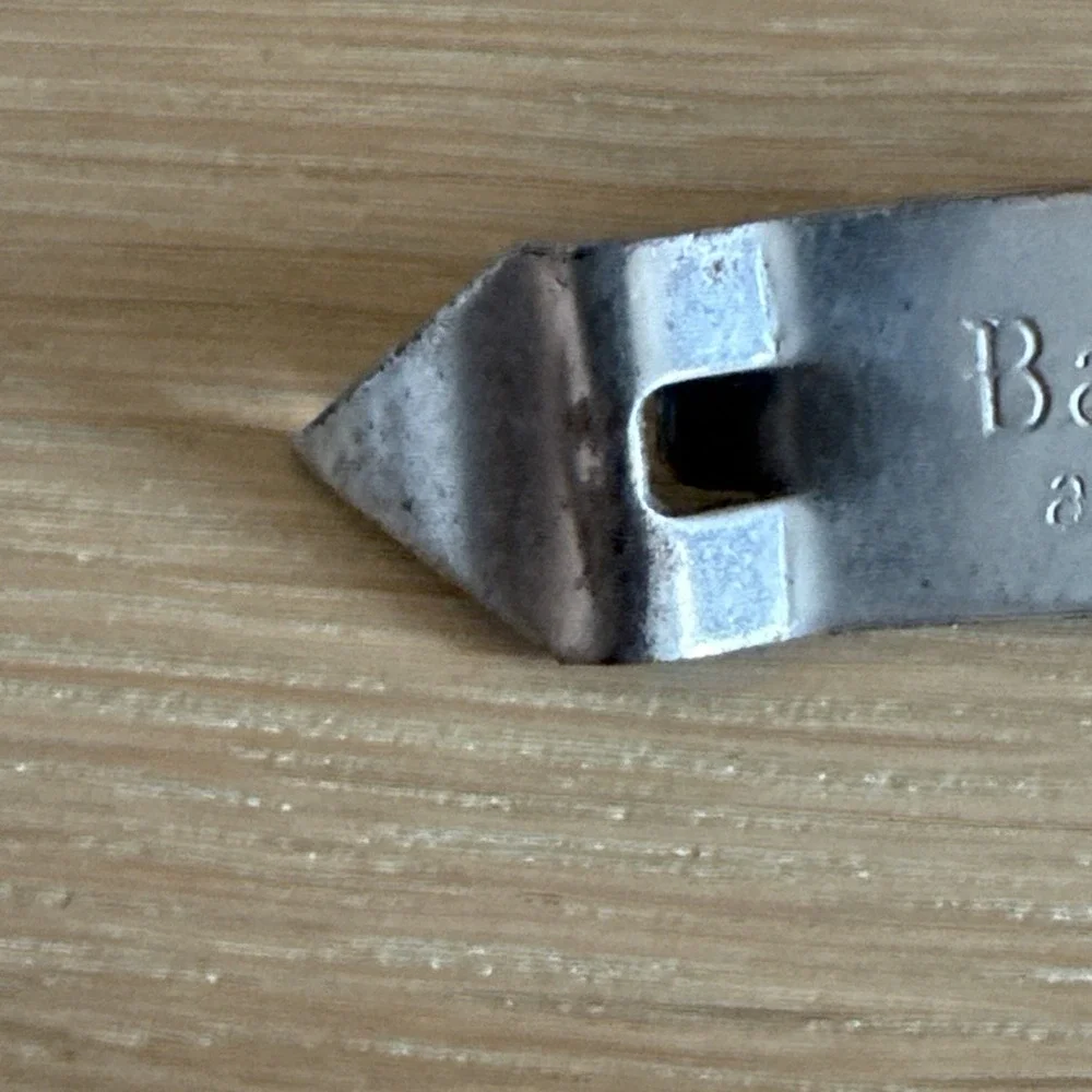 Ballantine Ale & Beer Can Bottle Opener  Metal Vintage Antique Free Shipping